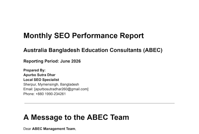 provide a professional google business profile audit service